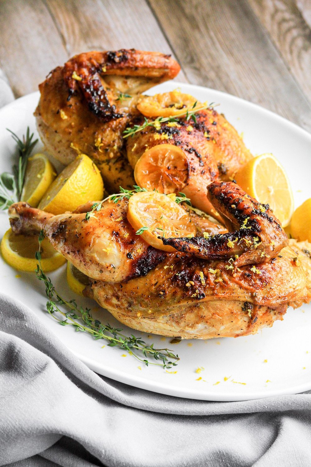 Garlic Chicken Half